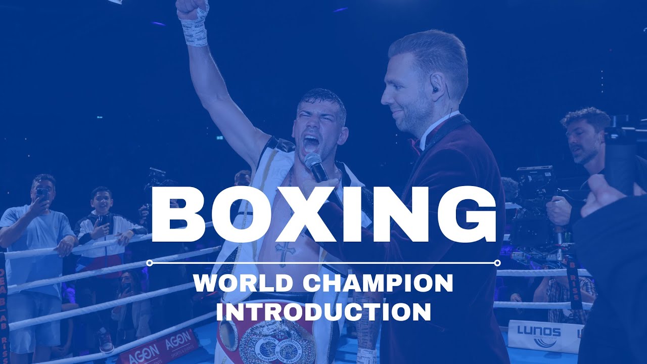 🎤 Get Ready to Be Hyped! World Champion Boxing Introduction 🥊