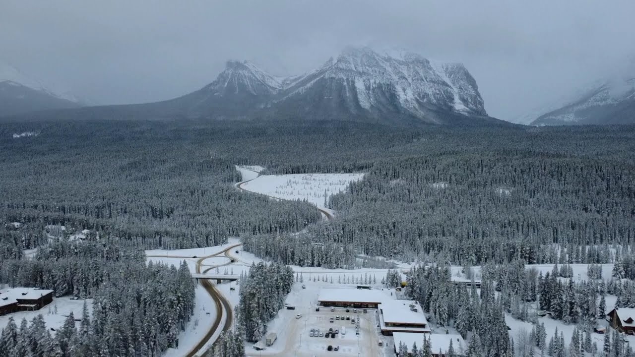 II Stunning Top-Down Drone View of Mountains 🌲⛰️ II  #peace, #winter, #mountains #travel, #nature