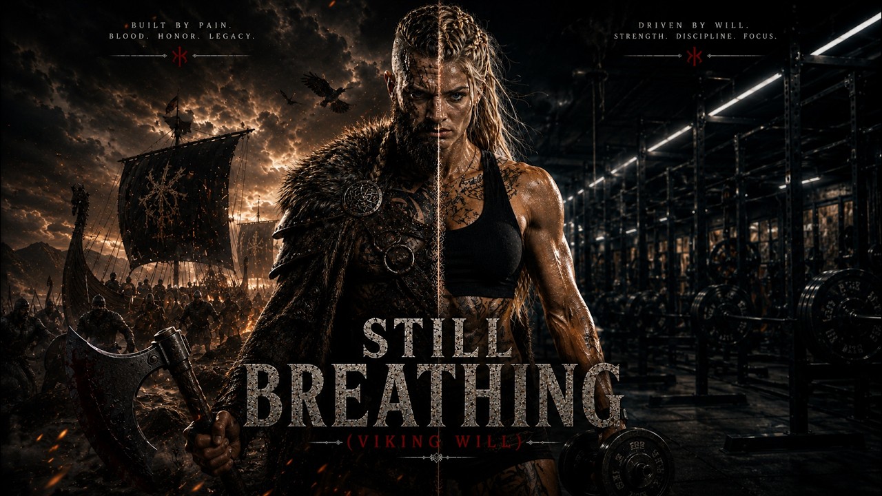Raven Wolf ft Laga &ndash; STILL BREATHING (VIKING WILL) 🔥 | Epic Viking Rap Duet | Viking Gym