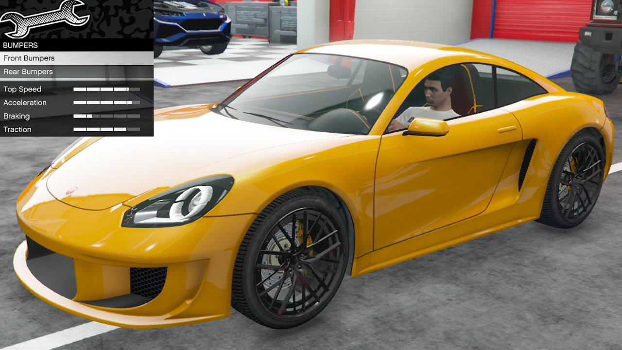 GTA 5 — DLC «Кастомизация автомобиля» — Pfister Growler (Porsche 718 Cayman)