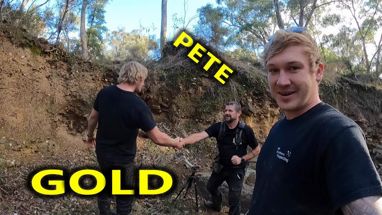 Detecting and Highbanking GOLD With @PetesGoldAdventures