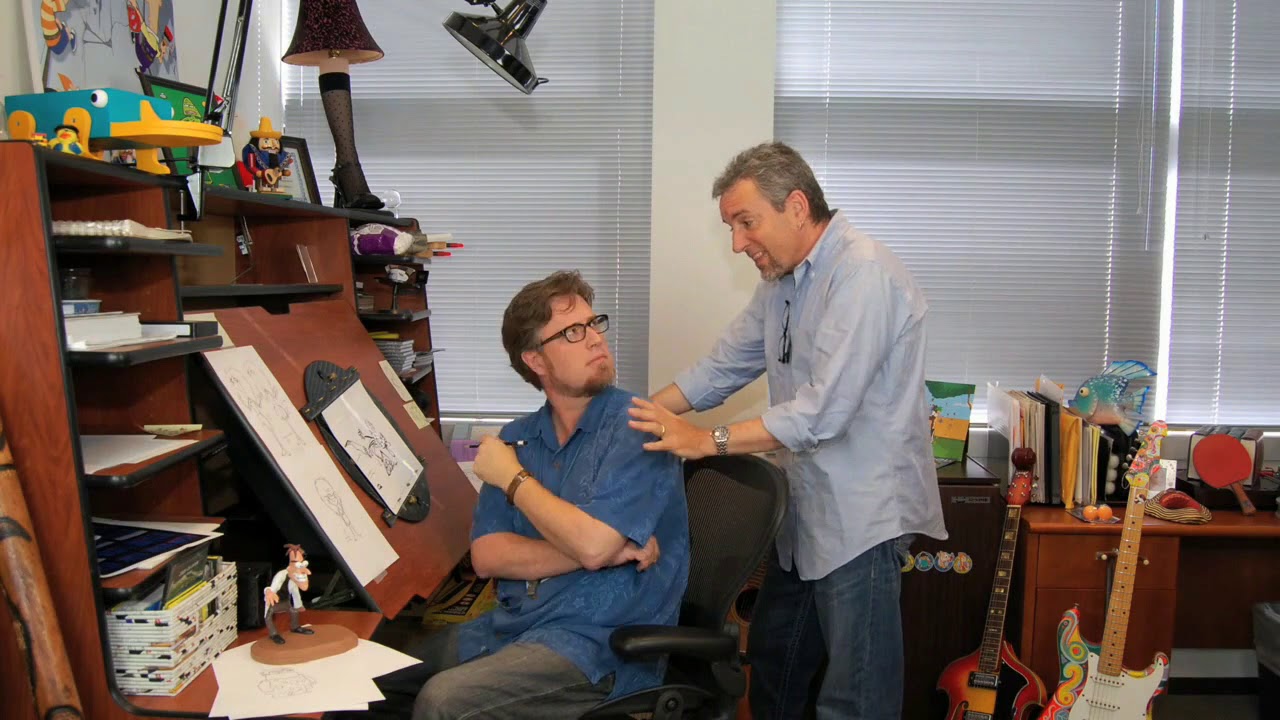 Dan and Swampy's office | Phineas and Ferb