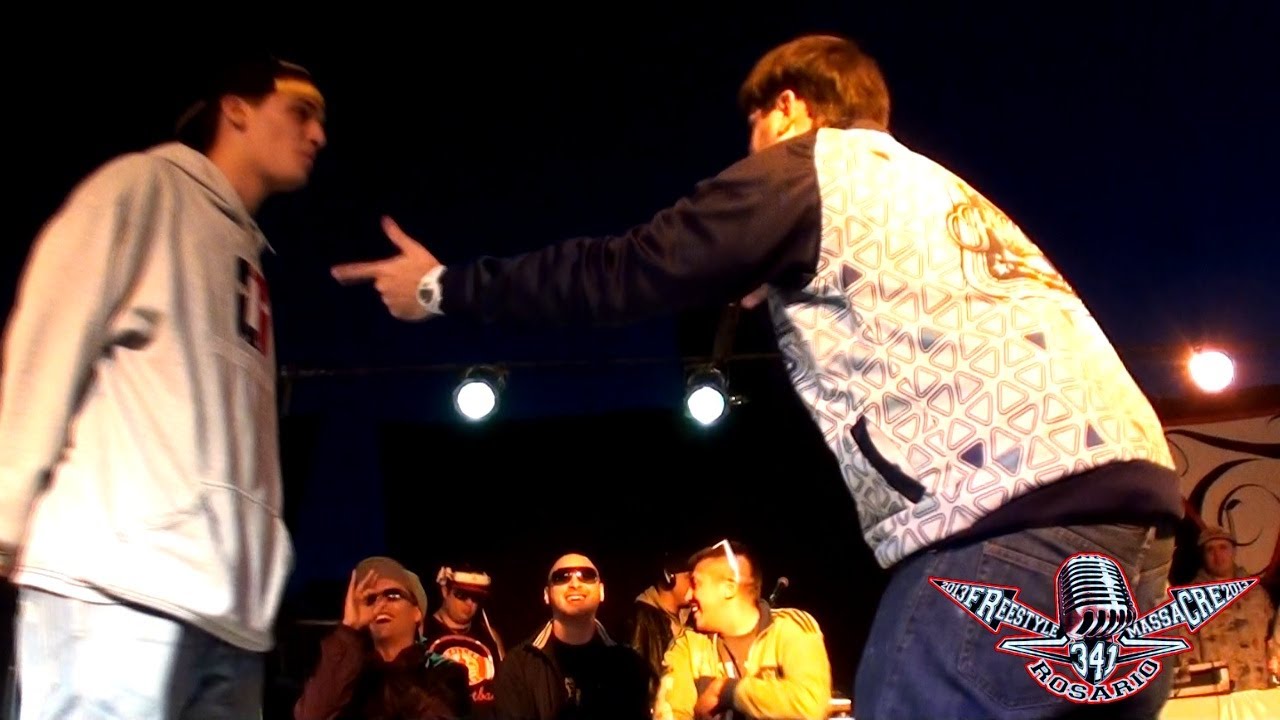 PAPO MC vs GANJAHMAN . 2° ronda . Rosario Freestyle Massacre 2013 .