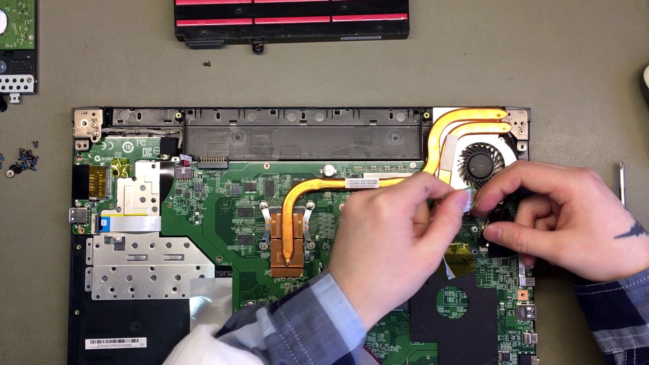 Разборка MSI GL62 6QD 008XRU / Disassembly  MSI GL62 6QD 008XRU
