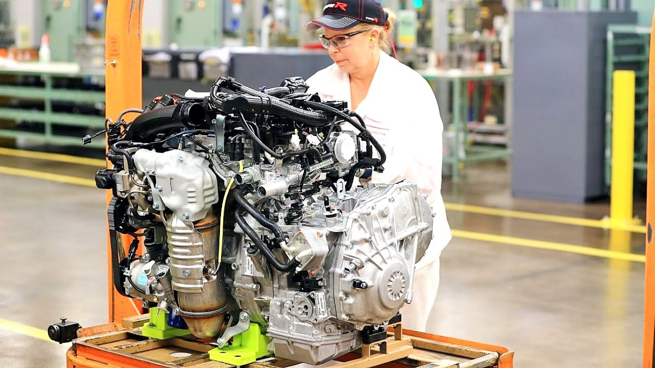 Inside Honda&rsquo;s U.S. Factories: How L4, V6 Engines, CVT & Automatic Transmissions Are Made!
