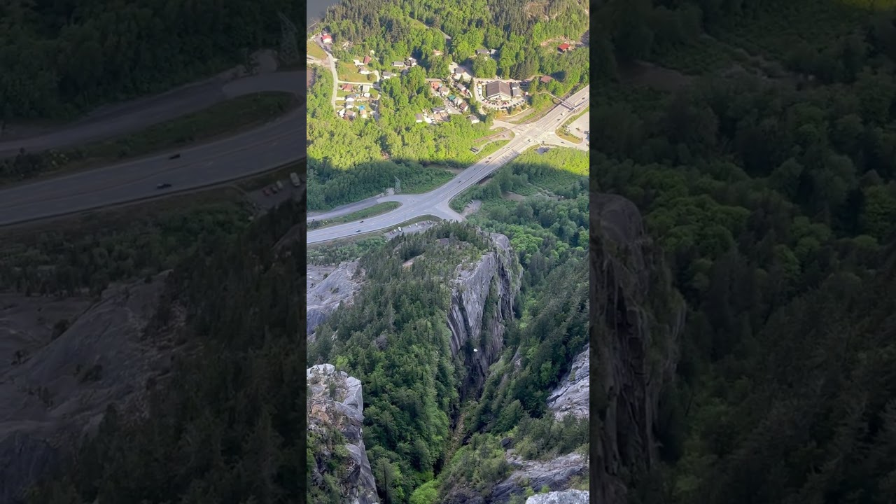 Wing suit Base Squamish Canada #shorts #extremesports #mountains