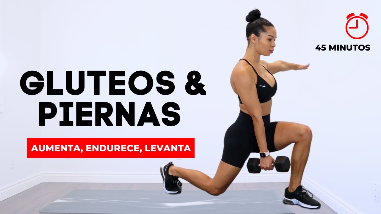 AUMENTAR Piernas y Glúteos rápidamente en casa | Los mejores ejercicios