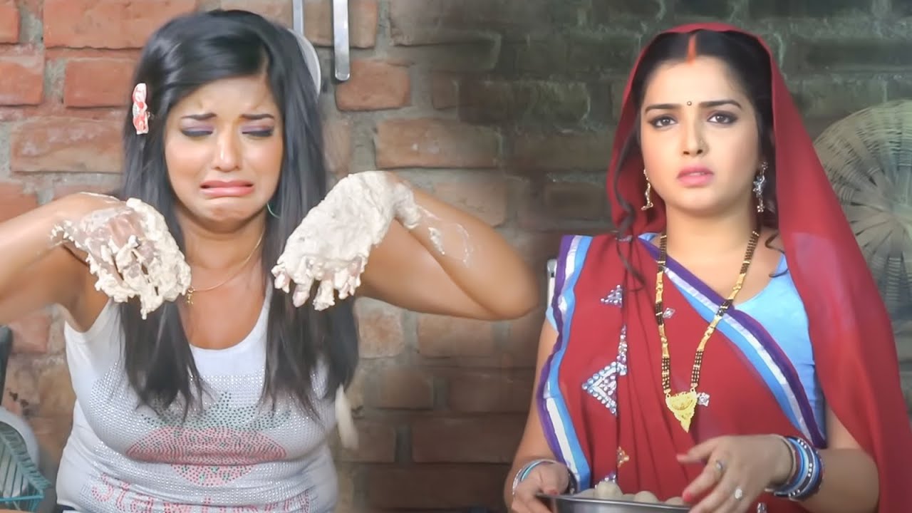 आम्रपाली दुबे की सास देखिए कैसे डांटती है   New Bhojpuri Comedy 2025 dhamal viral