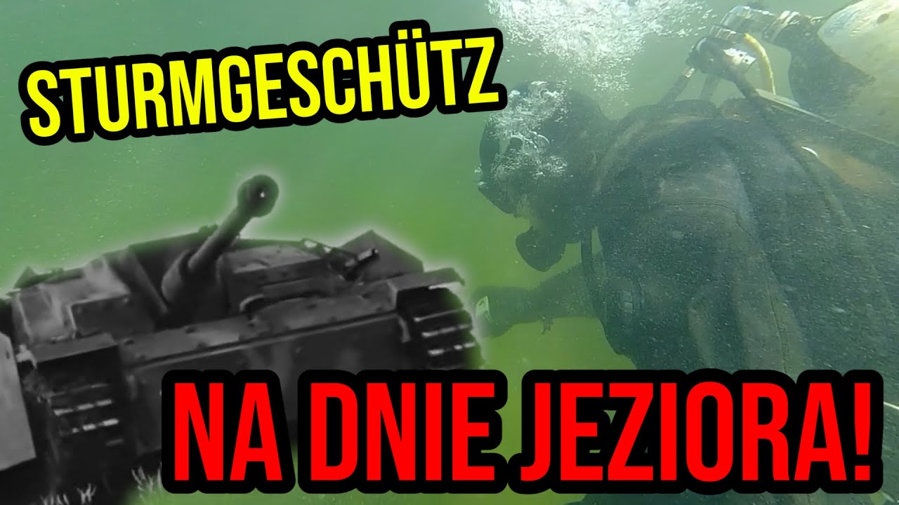 TANK HUNTER #225 Działo pancerne na dnie jeziora! Prosto z 1945 roku!