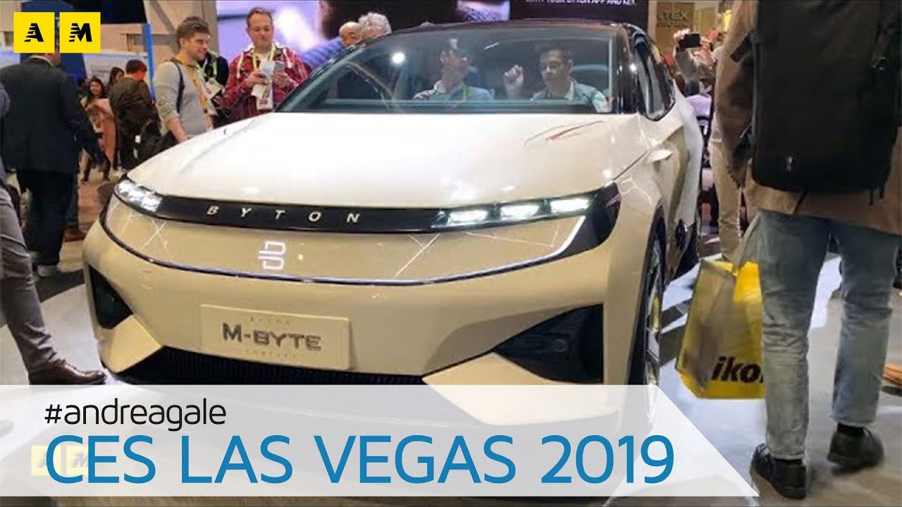 Byton M-Byte | Il maxi schermo (48 pollici!) con...il SUV attorno!