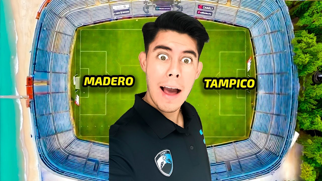 Visitando el curioso ESTADIO dividido en 2 CIUDADES