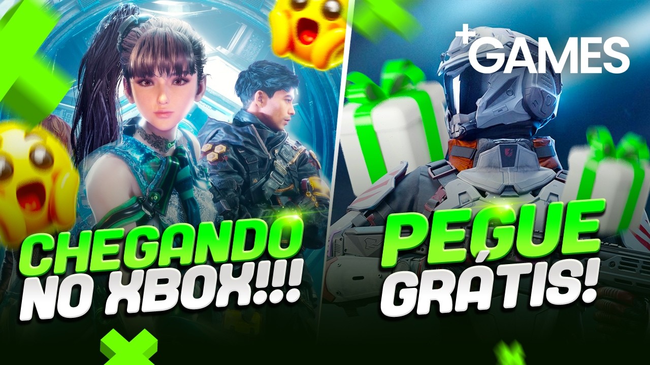 FINALMENTE! CHEGOU GRÁTIS no XBOX, STELLAR BLADE CONFIRMADO e PRESENTÃO pra RESGATAR!