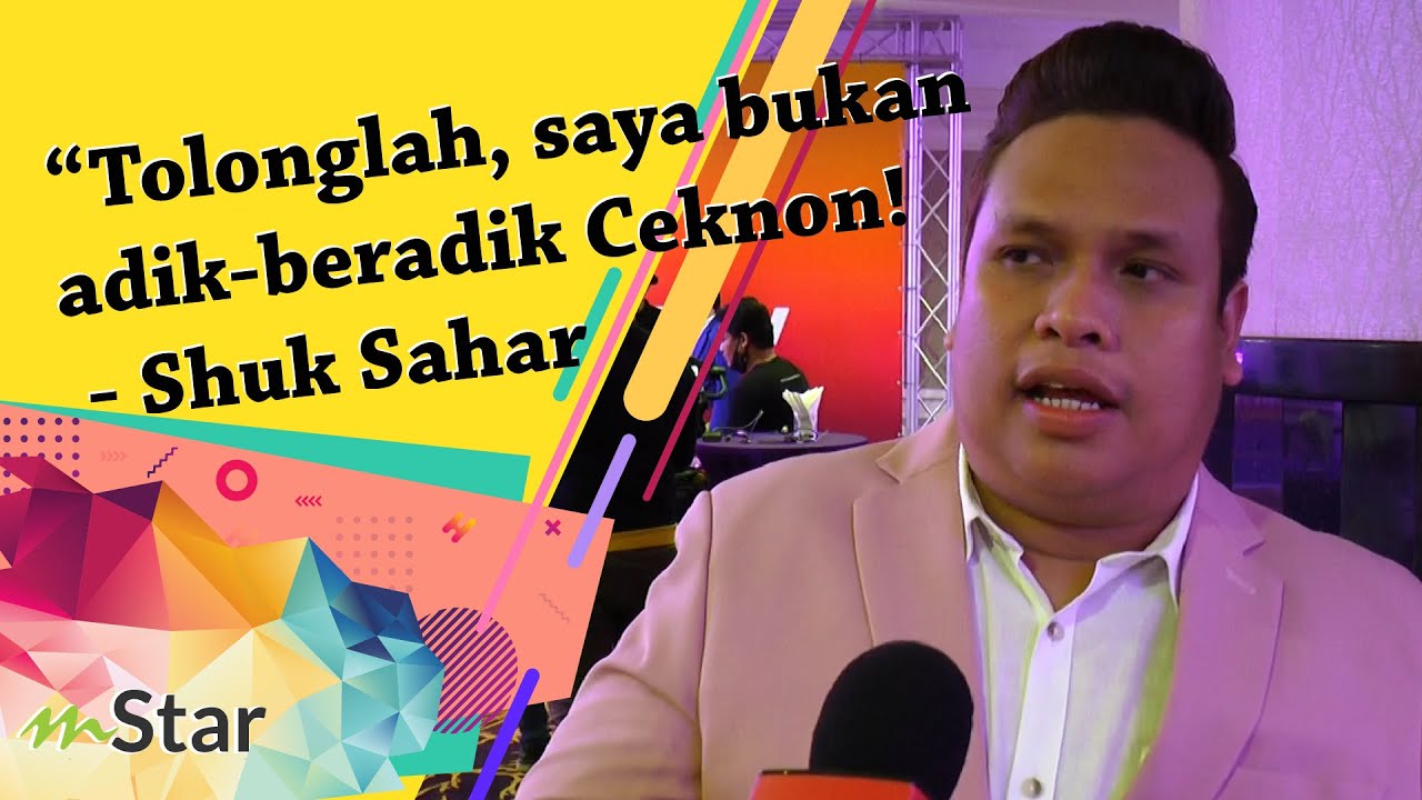 Tak patut samakan wajah Ceknon dengan Shuk Sahar versi perempuan, tapi ramai kata nampak iras-iras