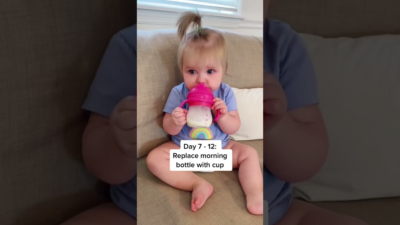 How to wean your baby off the bottle in less than 2 weeks