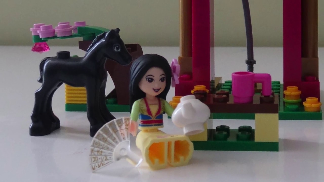 LEGO Disney Princess Mulan 41151 Build and Swap Lego Speed Build