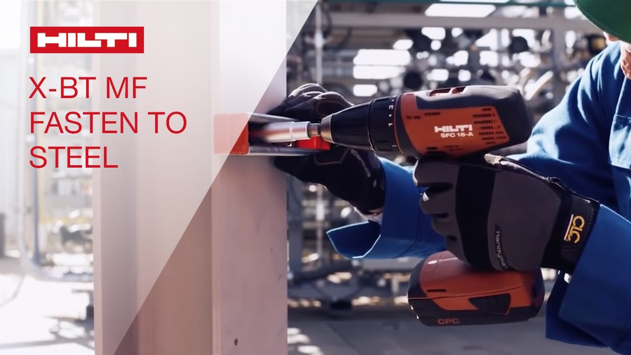 INTRODUCING the Hilti threaded stud X-BT MF for fastening to steel