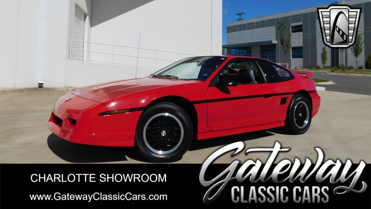 1988 Pontiac Fiero GT   Gateway Classic Cars   452  CHA