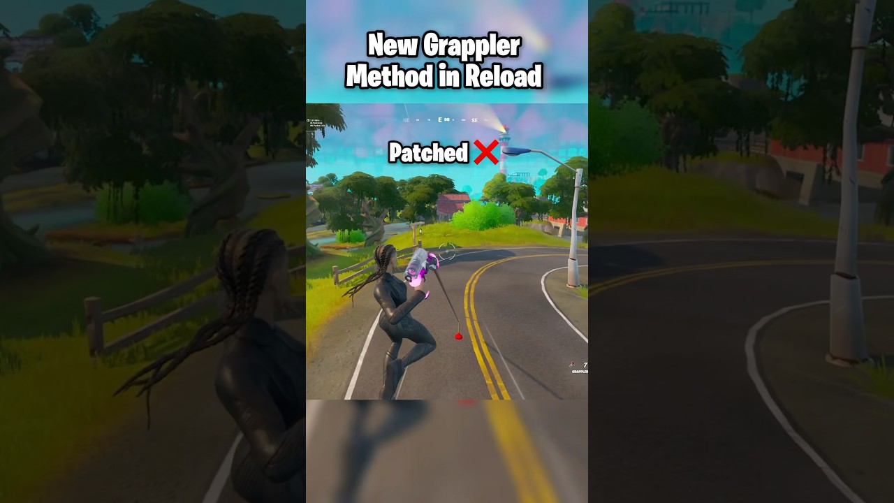 New Grappler Rotation Trick in Reload 😳 #fortnite #fortniteclips