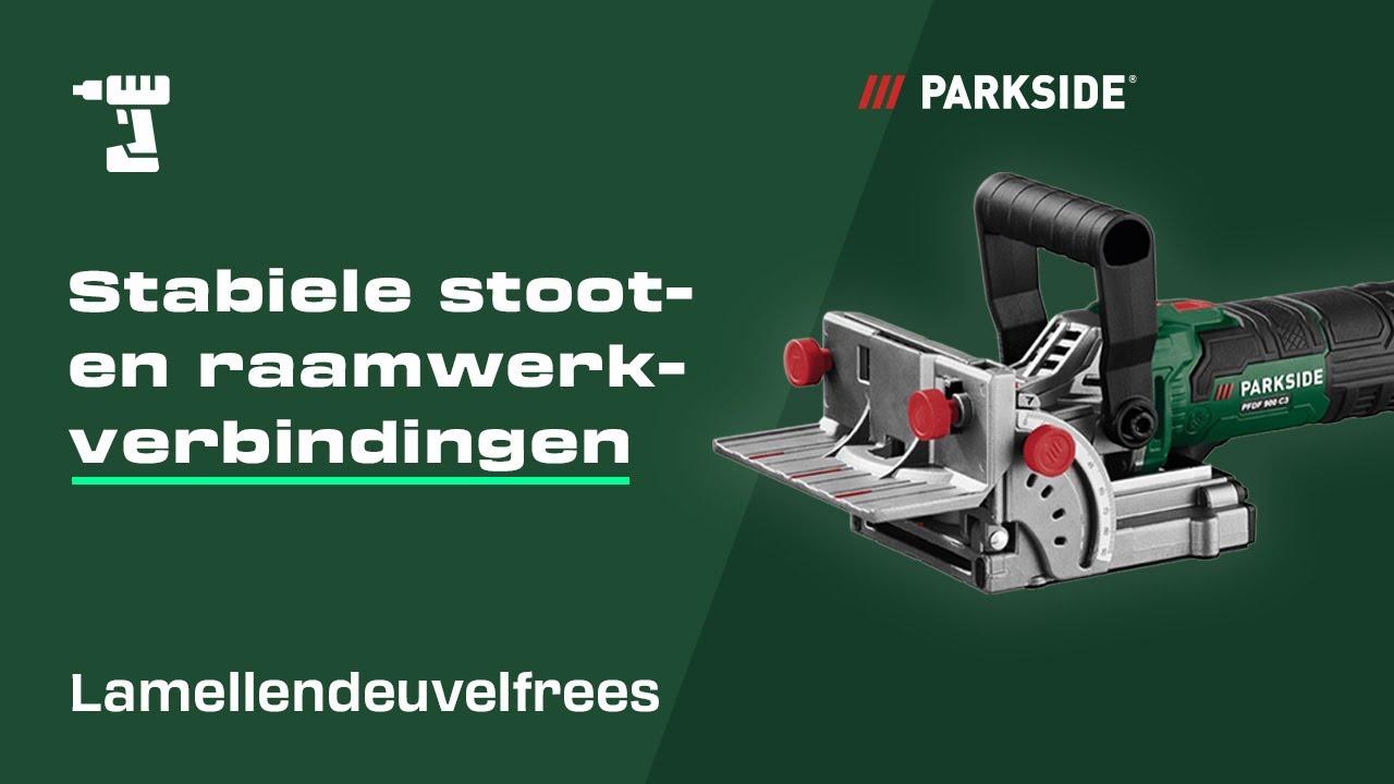 De PARKSIDE groeffreesmachine voor massief hout, spaanplaat en multiplex