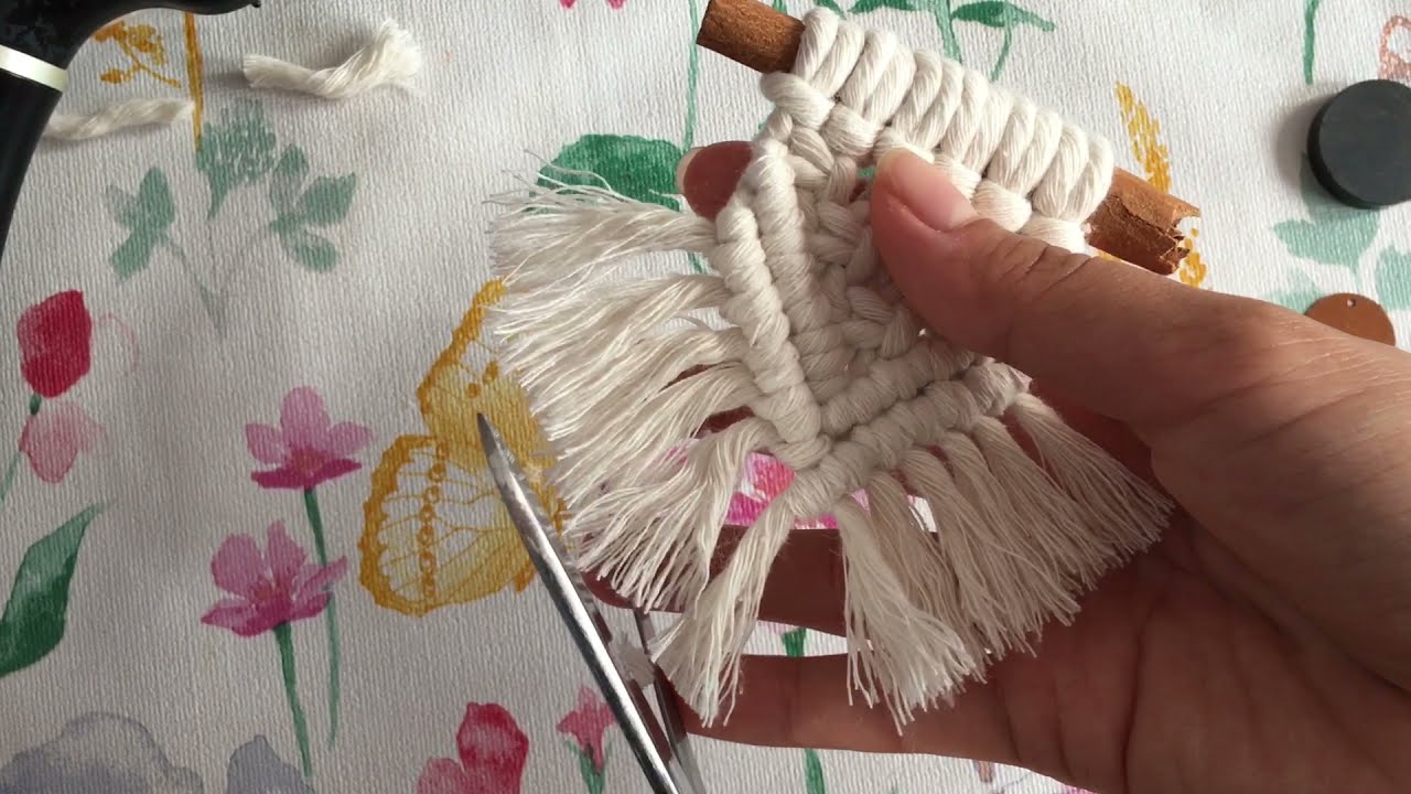 Makrome Magnet Yapımı