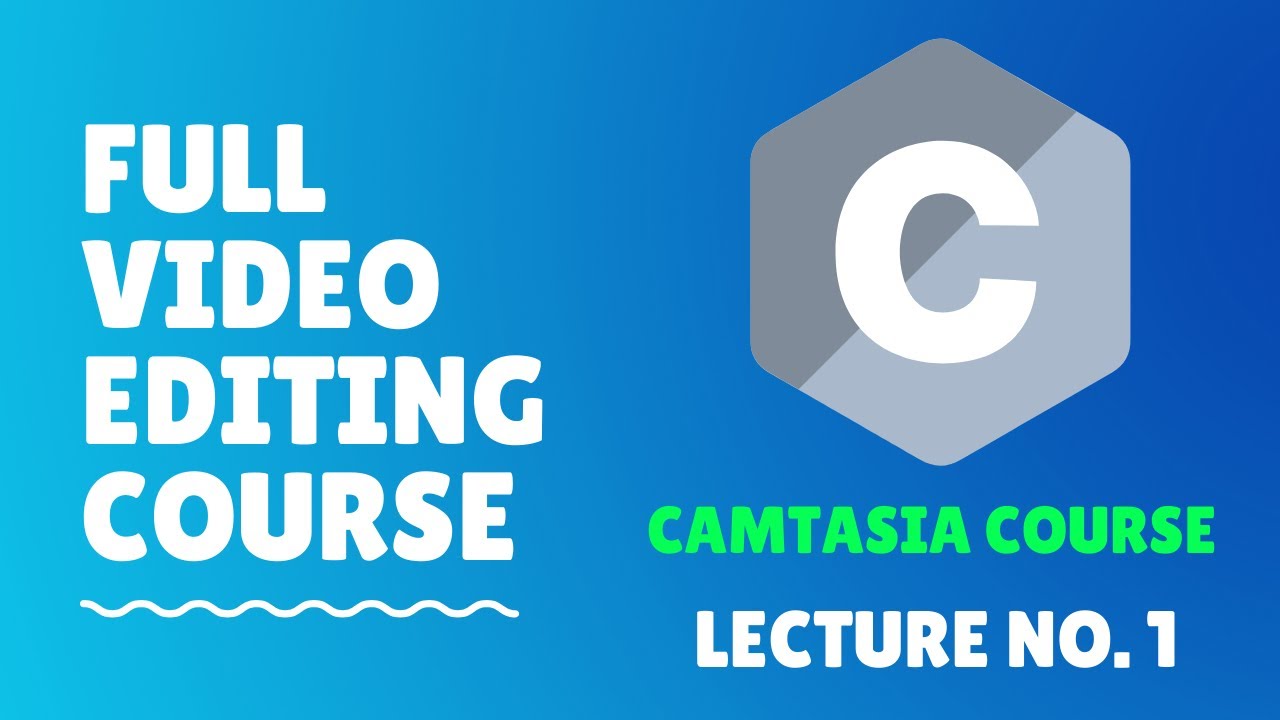 01 Introduction - Techsmith Camtasia 2020 Quick Video Tutorial
