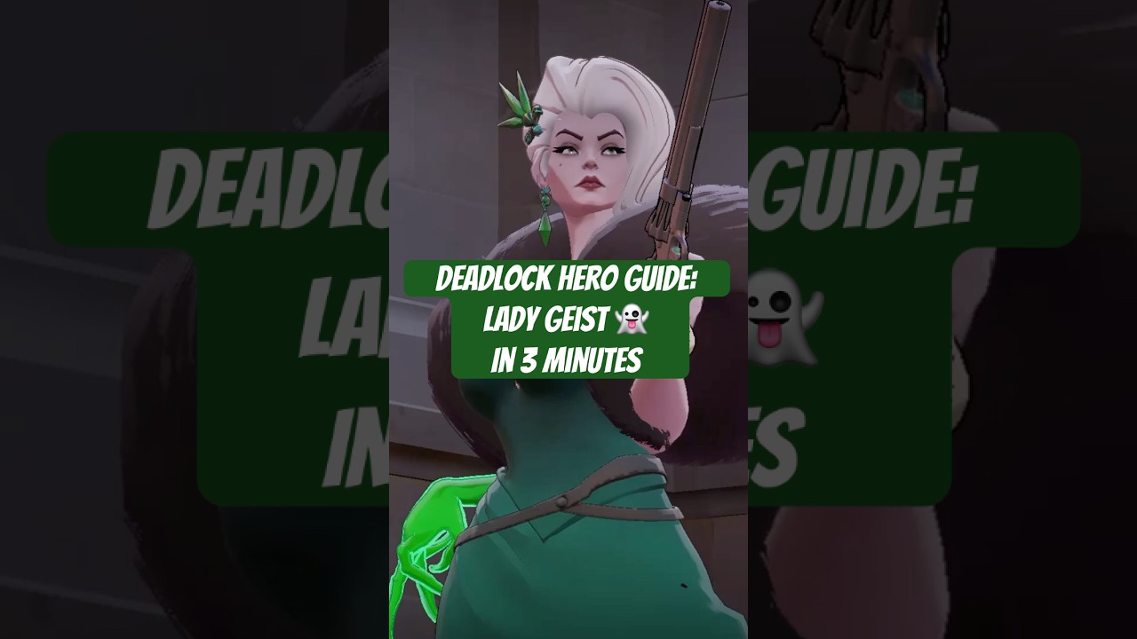 Deadlock Hero Guide: Lady Geist in Under 3 Minutes #deadlock #deadlockladygeist