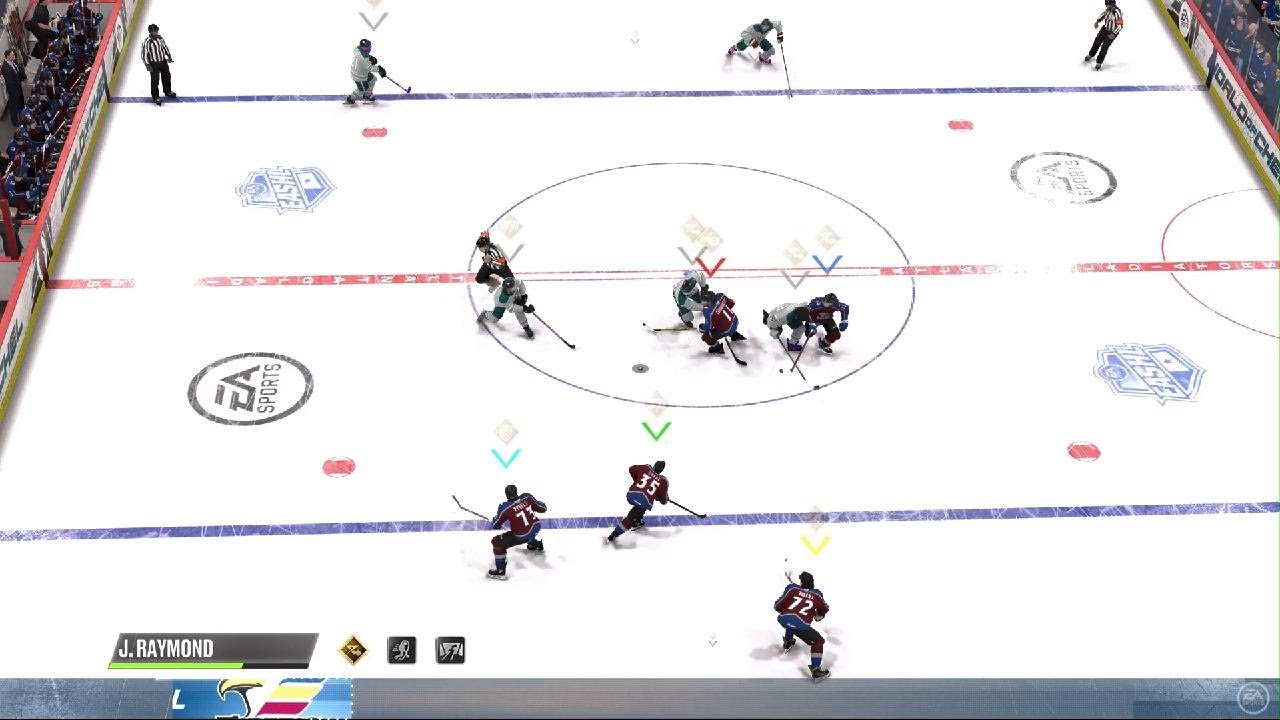 NHL 23 Lg eagles goal
