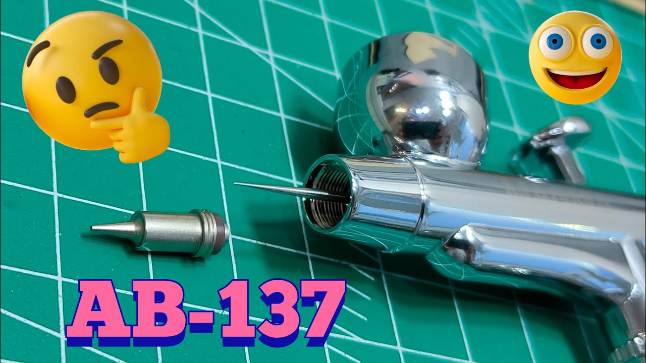Aerograf AB-137 -  Pierwsze malowanie