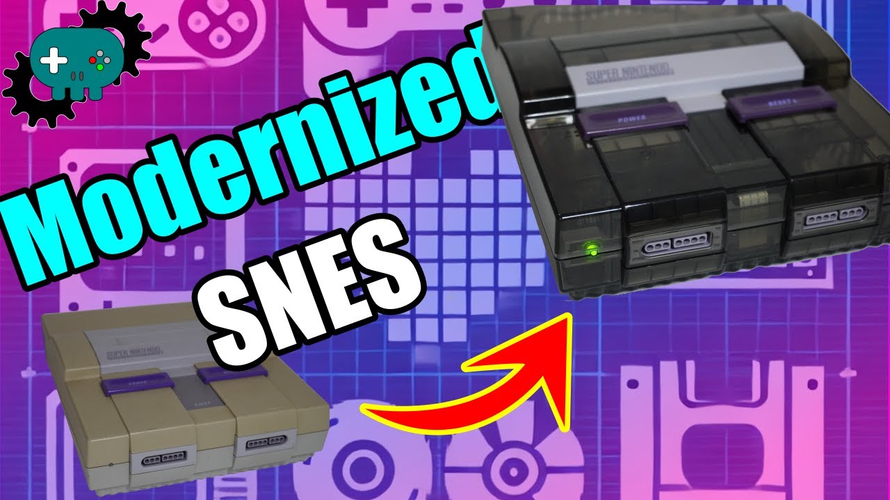 SNES Shell and Power LED Replacement