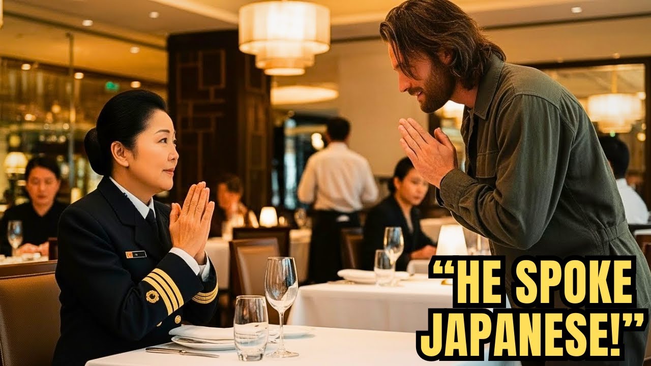 No One Helped the Japanese Admiral — Until a Single Dad Janitor Spoke His Language