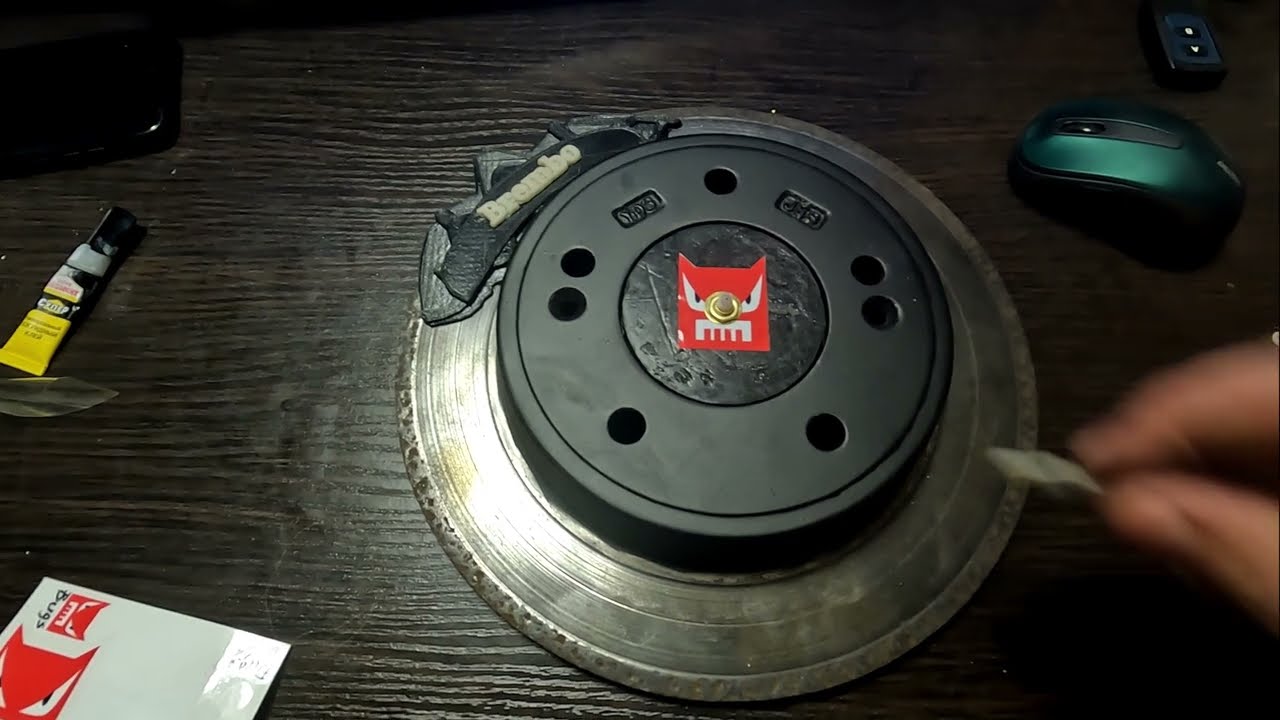 Часы из тормозного диска на 3d принтере DIY