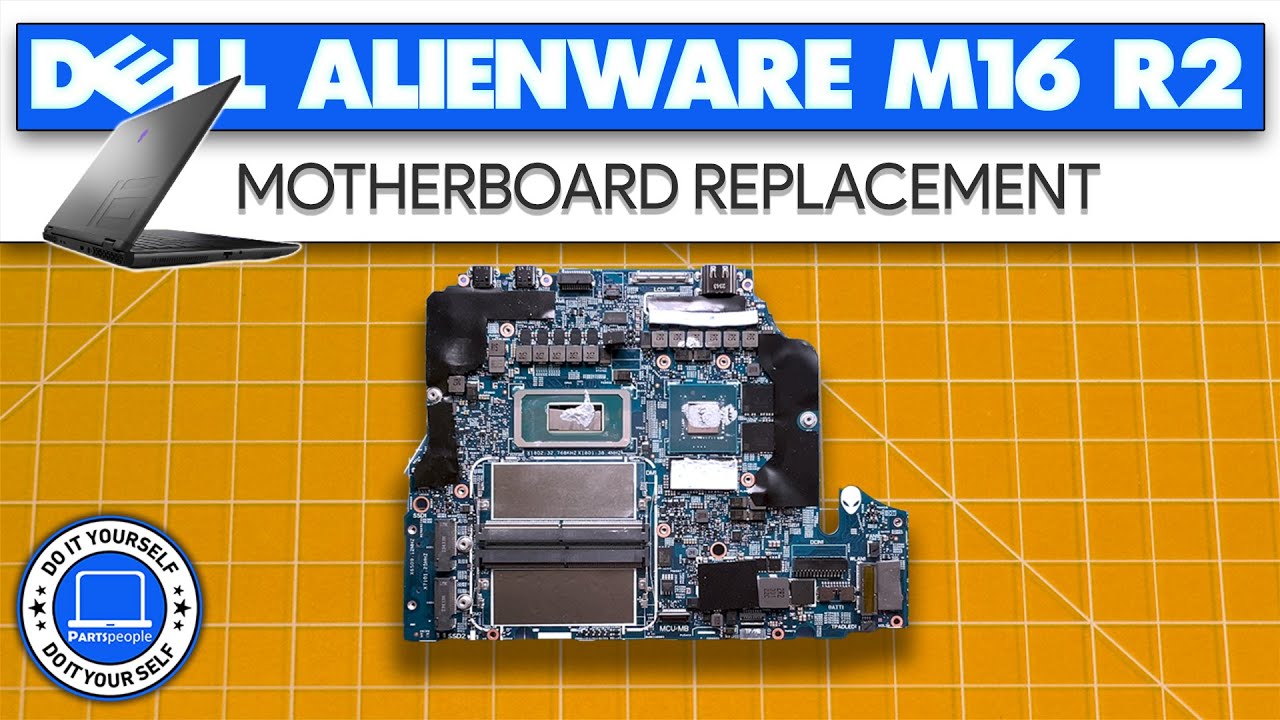 How To Replace Your Motherboard | Dell Alienware m16 R2