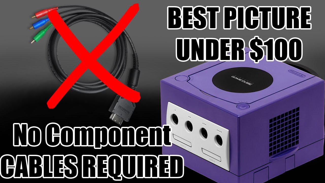 How To Get The BEST Picture Quality For Your Gamecube Games For Cheap (UNDER $100) 2020! No Mods!