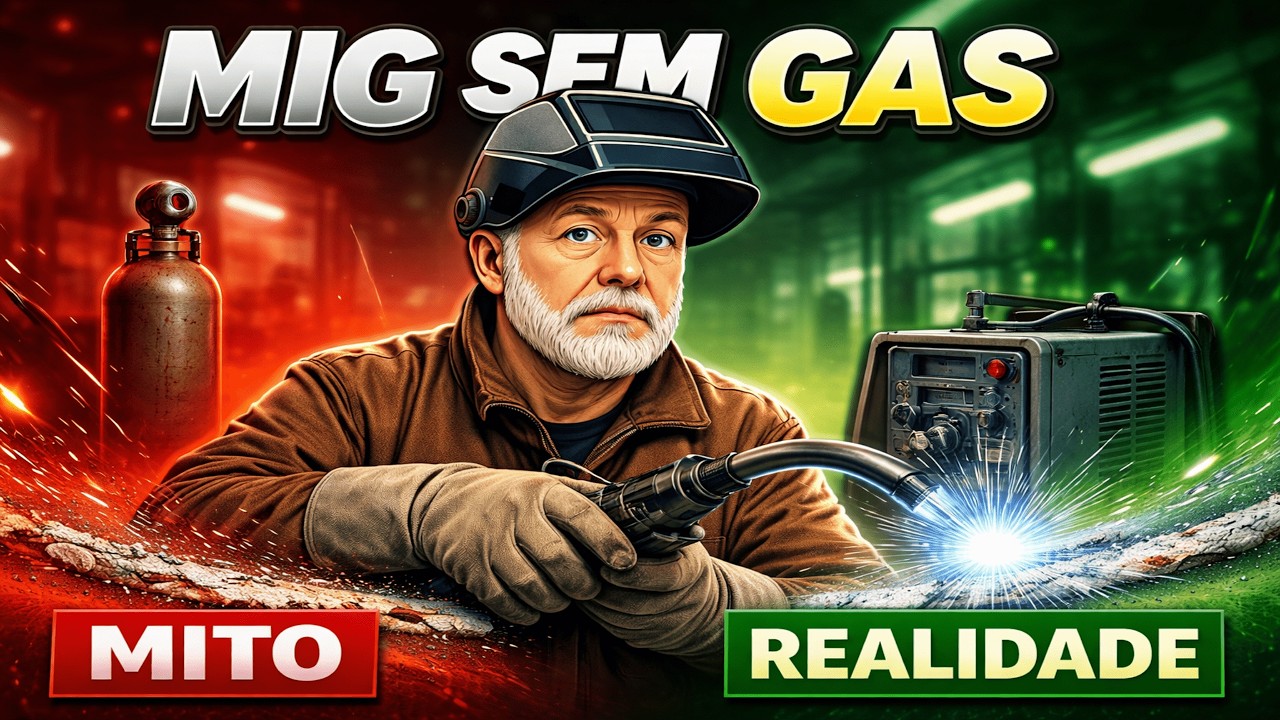 A VERDADE SOBRE A SOLDA MIG SEM G&Aacute;S 👨&zwj;🏭🔥 &mdash; O Que Ningu&eacute;m Te Conta!