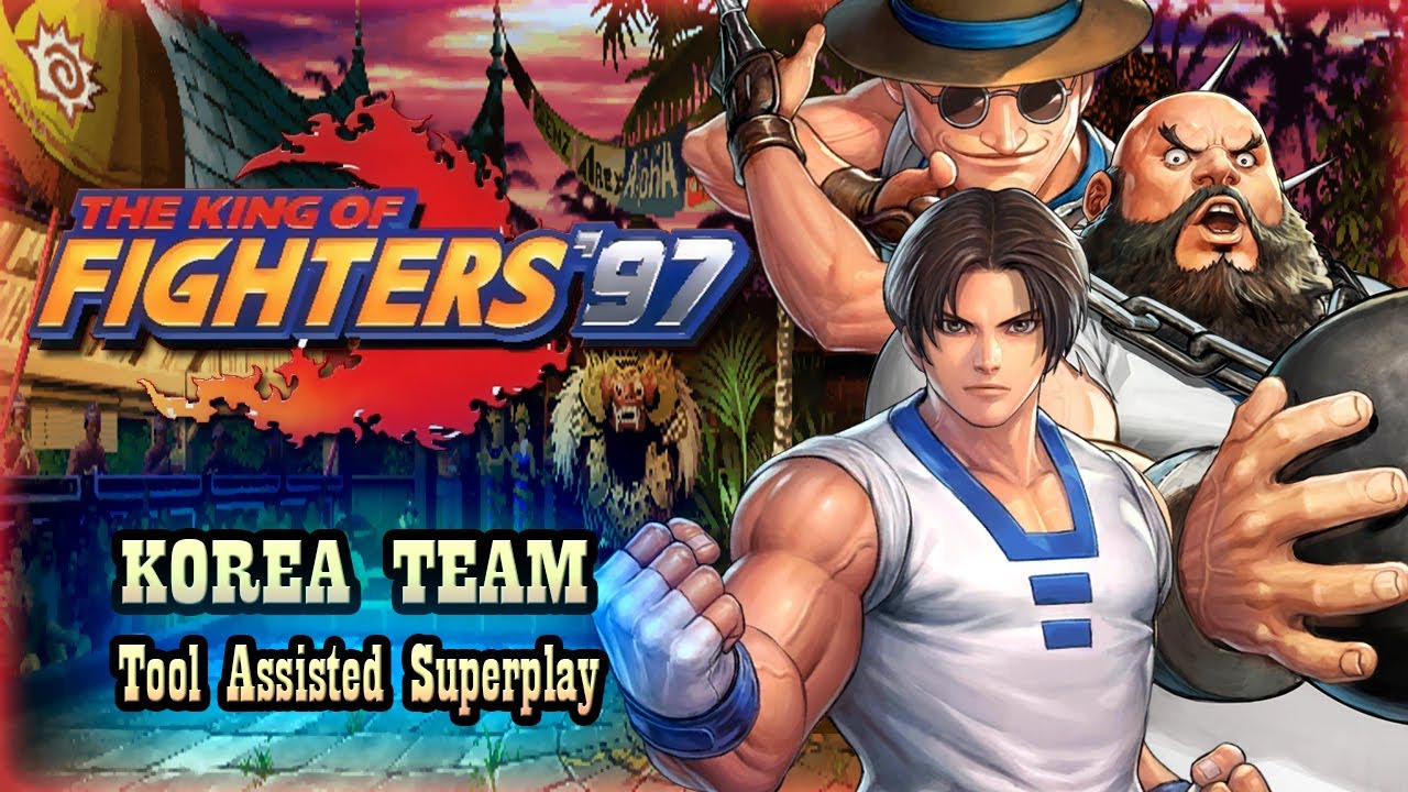 【TAS】THE KING OF FIGHTERS 97 - KOREA TEAM \ KIM KAPHWAN \ CHANG KOEHAN \ CHOI BOUNGE (PT-BR)