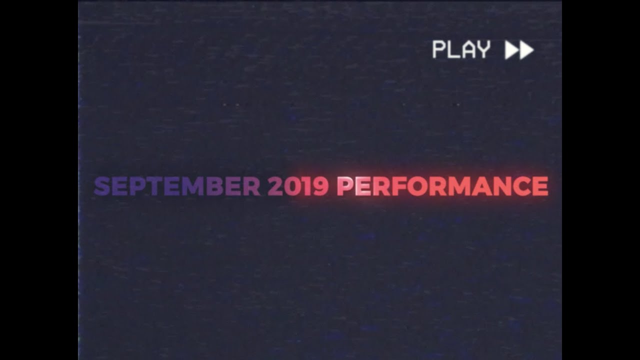 September 2019 Performance Report