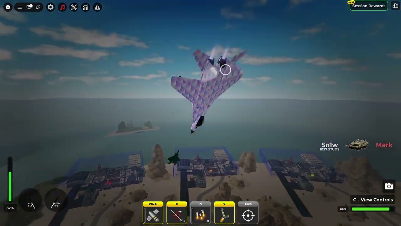 Destroying War Tycoon server with the MiG-29 Fulcrum