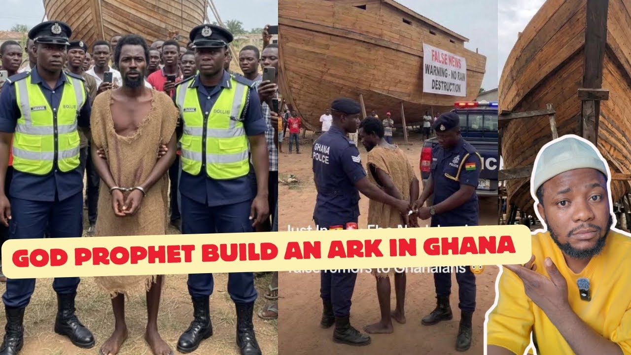 True Story of Ebo Noah Building God’s Ark To Save Ghana from Rapture
