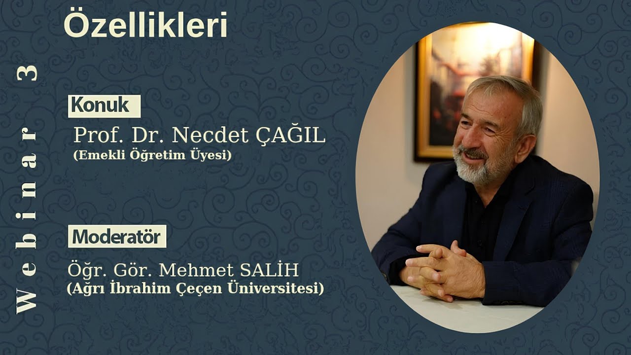 Prof. Dr. Necdet ÇAĞIL: Ahlaki ve İlmi Boyutuyla Kıraat İlminin Temel Özellikleri