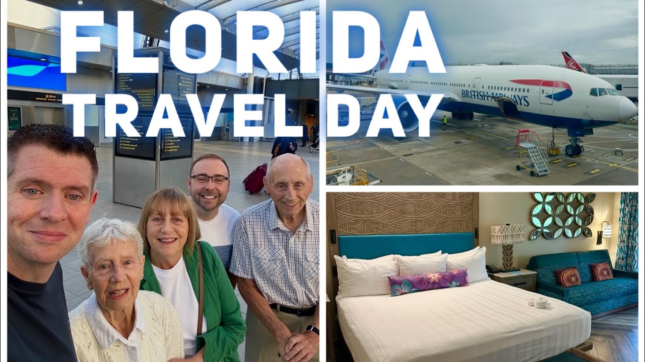 ✈️ FLORIDA TRAVEL DAY - SEPT 2025 - London to Orlando - WALT DISNEY WORLD SURPRISE!