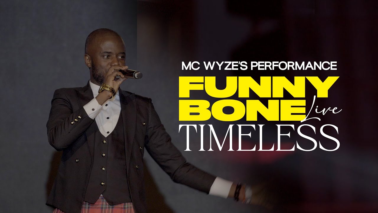 Mc Wyze rocked Funnybone Live Lagos