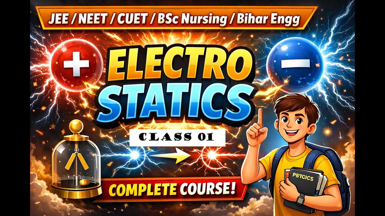 Class 01 Electrostatics (Introduction) By Er. V.K ROY