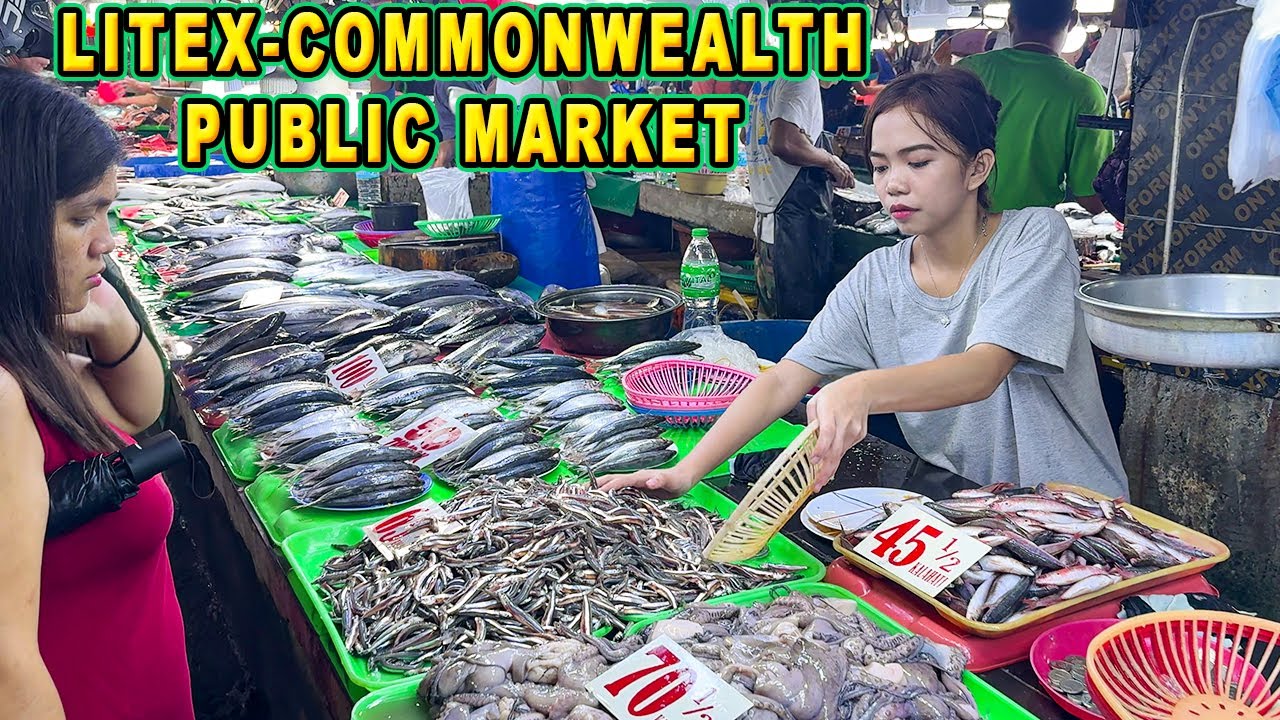 LITEX PUBLIC MARKET & MEGA UKAY UKAY | One of the Busiest Junction in Quezon City