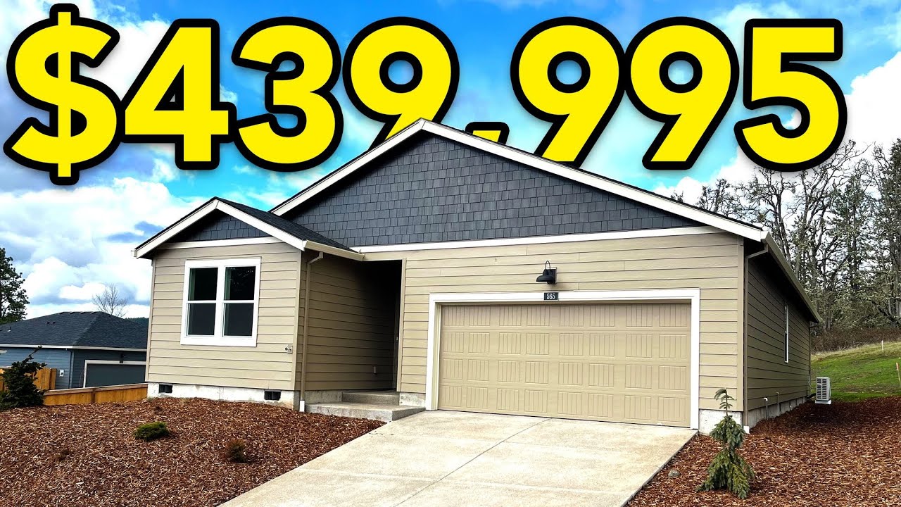 Beautiful New Home in Lowell, OR | New Build Near Eugene | Sunset View Neighborhood