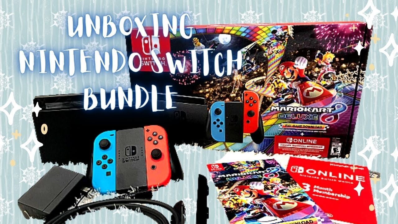 Unboxing my Nintendo Switch Bundle - Black Friday Sale 2020!