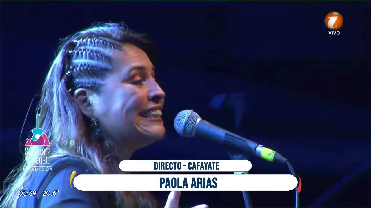 PAOLA ARIAS - SERENATA A CAFAYATE 2023