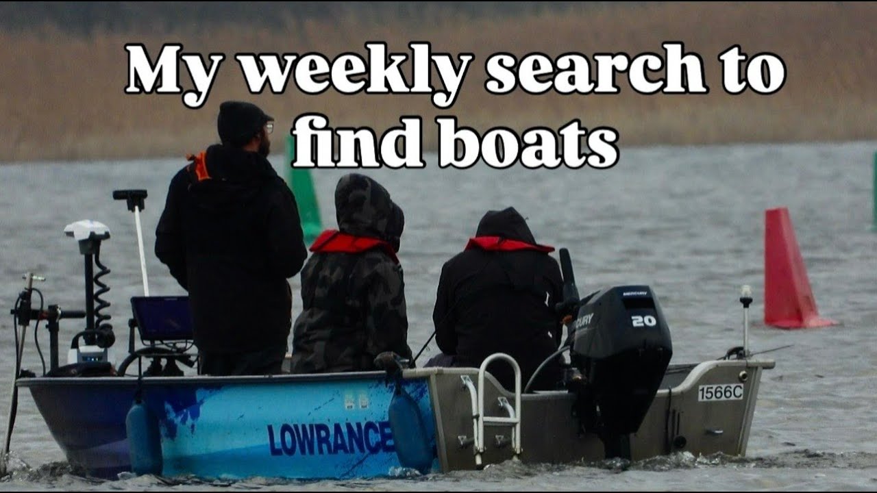 My weekly search to find boats