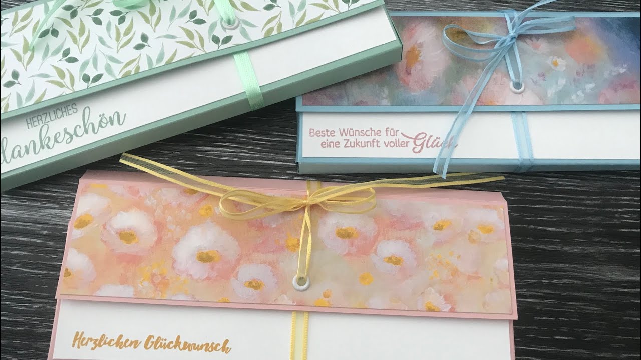 Milka Verpackung mit Stampin Up!