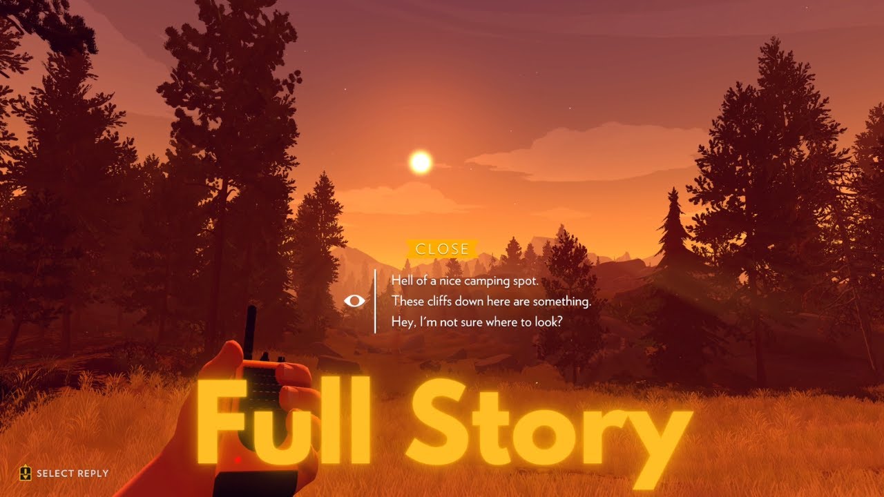 Firewatch | Full Story Game Movie | [1440p]