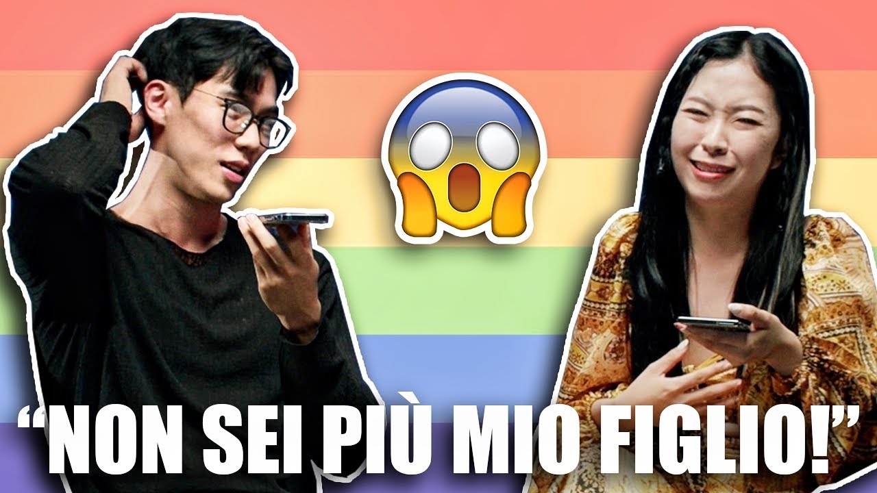 COREANI fanno COMING OUT ai loro GENITORI